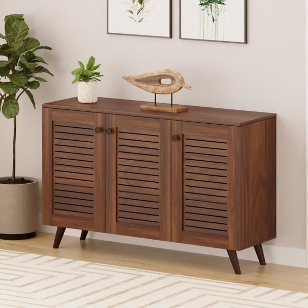 Carlem Engineered Wood 3 Doors Shoe Rack Cabinet Slipper Footwear Stand Organizer With Drawer Can Store Up To 16 Pairs For Hall Living Room Home Furniture 1 Carlem Engineered Wood 3 Doors Shoe Rack Cabinet Slipper Footwear Stand Organizer With Drawer Can Store Up To 16 Pairs For Hall Living Room Home Furniture