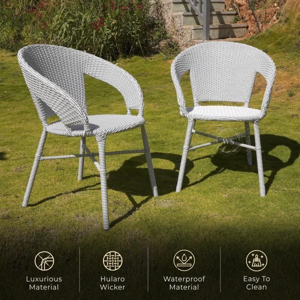 Sienna Outdoor Seating Chair And Table Set, Garden Patio Coffee Table Set, Outdoor Balcony Wicker Furniture Set 4 Sienna Outdoor Seating Chair And Table Set, Garden Patio Coffee Table Set, Outdoor Balcony Wicker Furniture Set