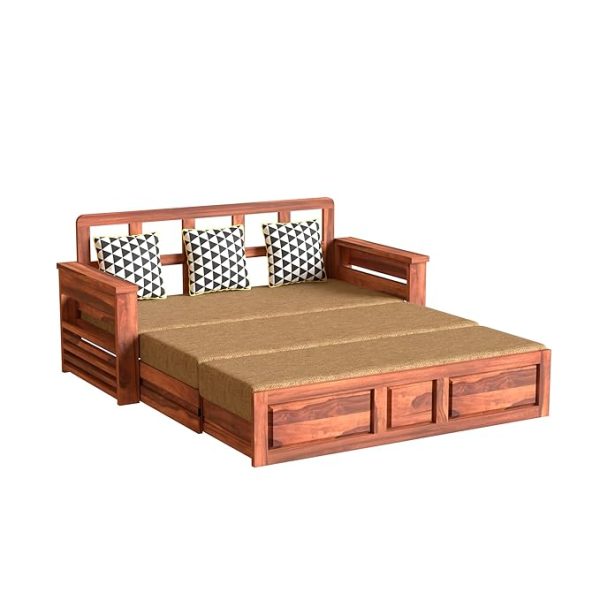 Wood Decor Sofa Cum Bed Home Furniture